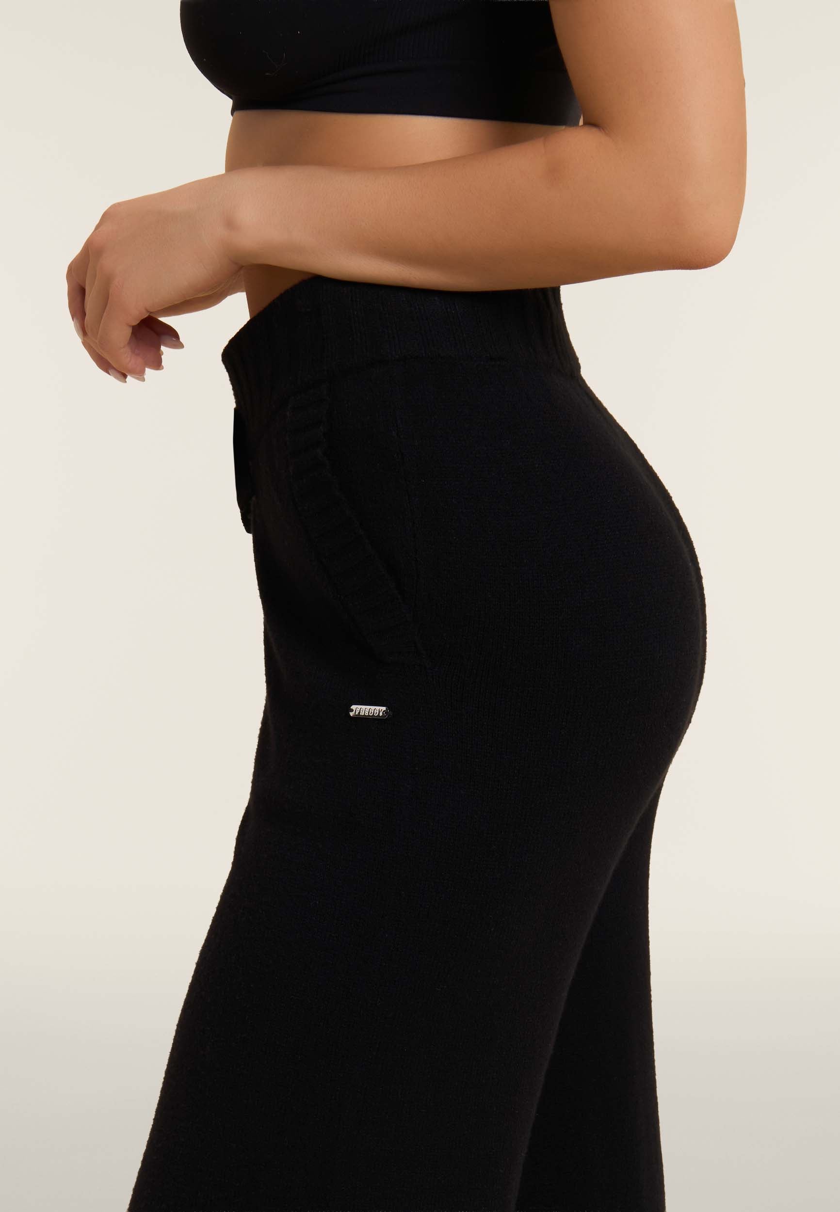 freddy-pantalon-femme-wide-leg-tricot-tresses image 4