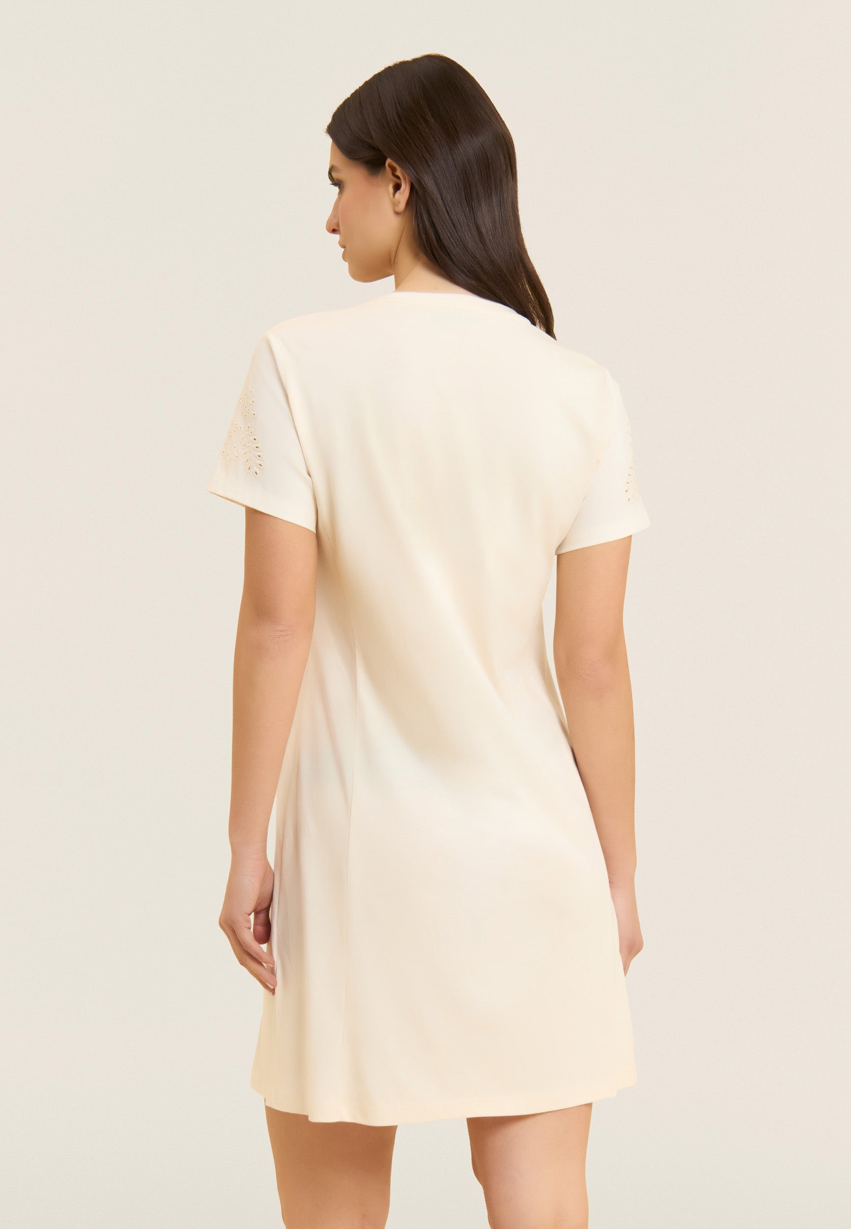 freddy-robe-femme-jersey-coton-modal-broderie-sangallo image 3