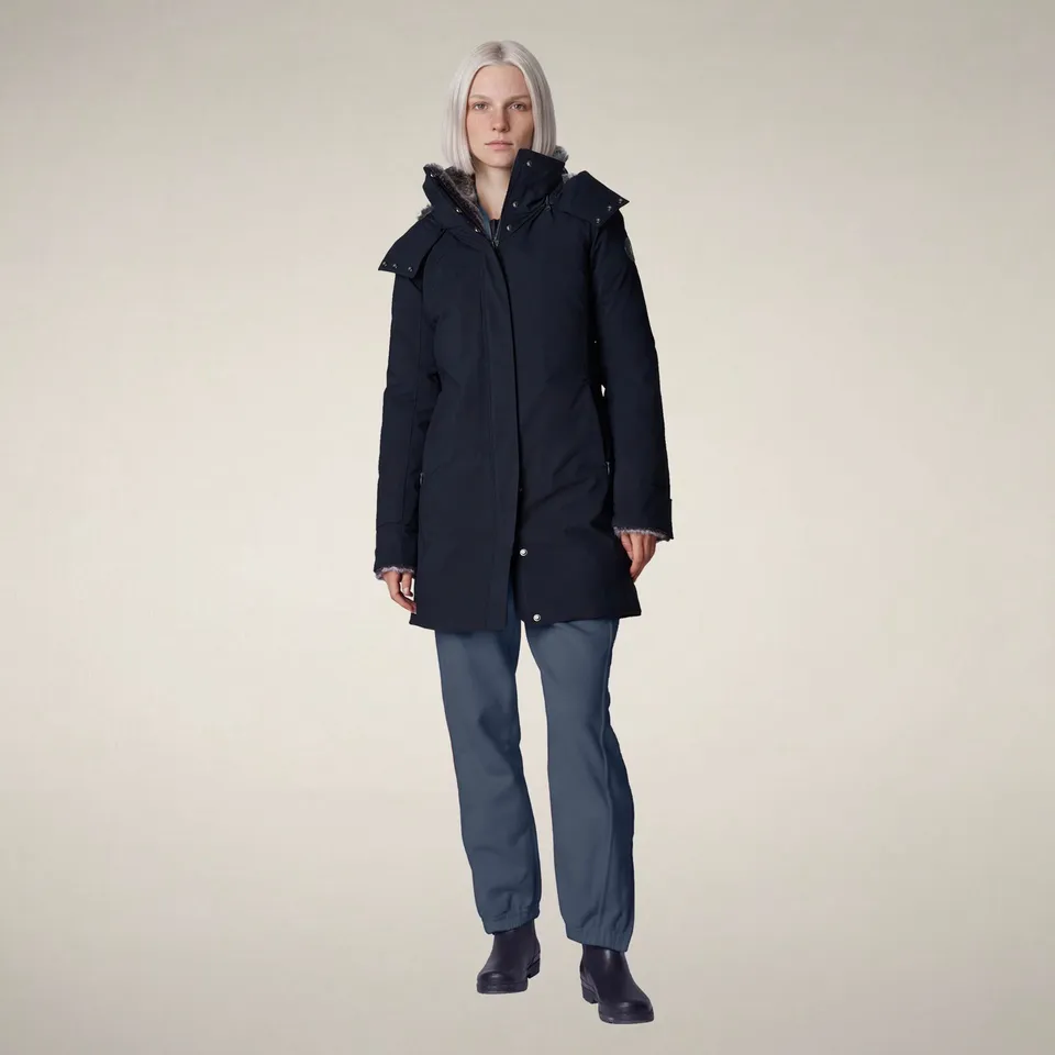 save-the-duck-samantah-parka-femme-bleu-noir image 1