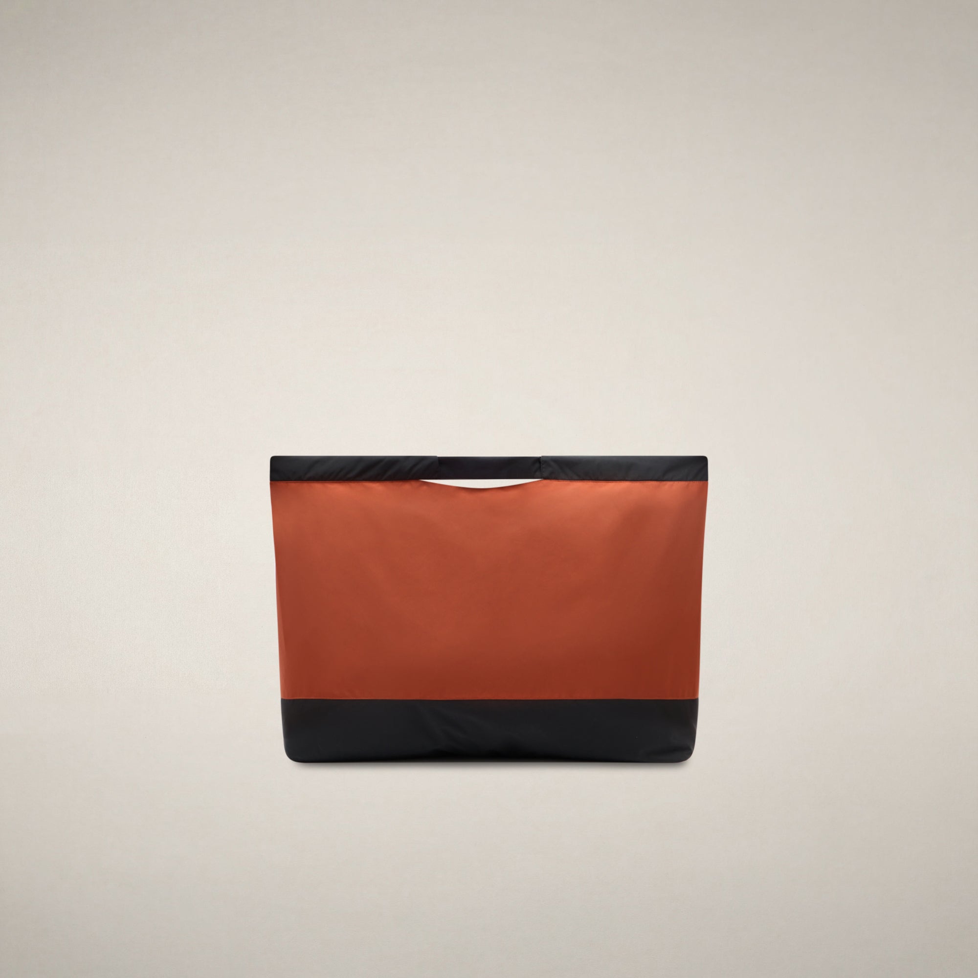 save-the-duck-giah-sac-unisexe-carry-all-rouge-terre-de-sienne-et-noir image 2