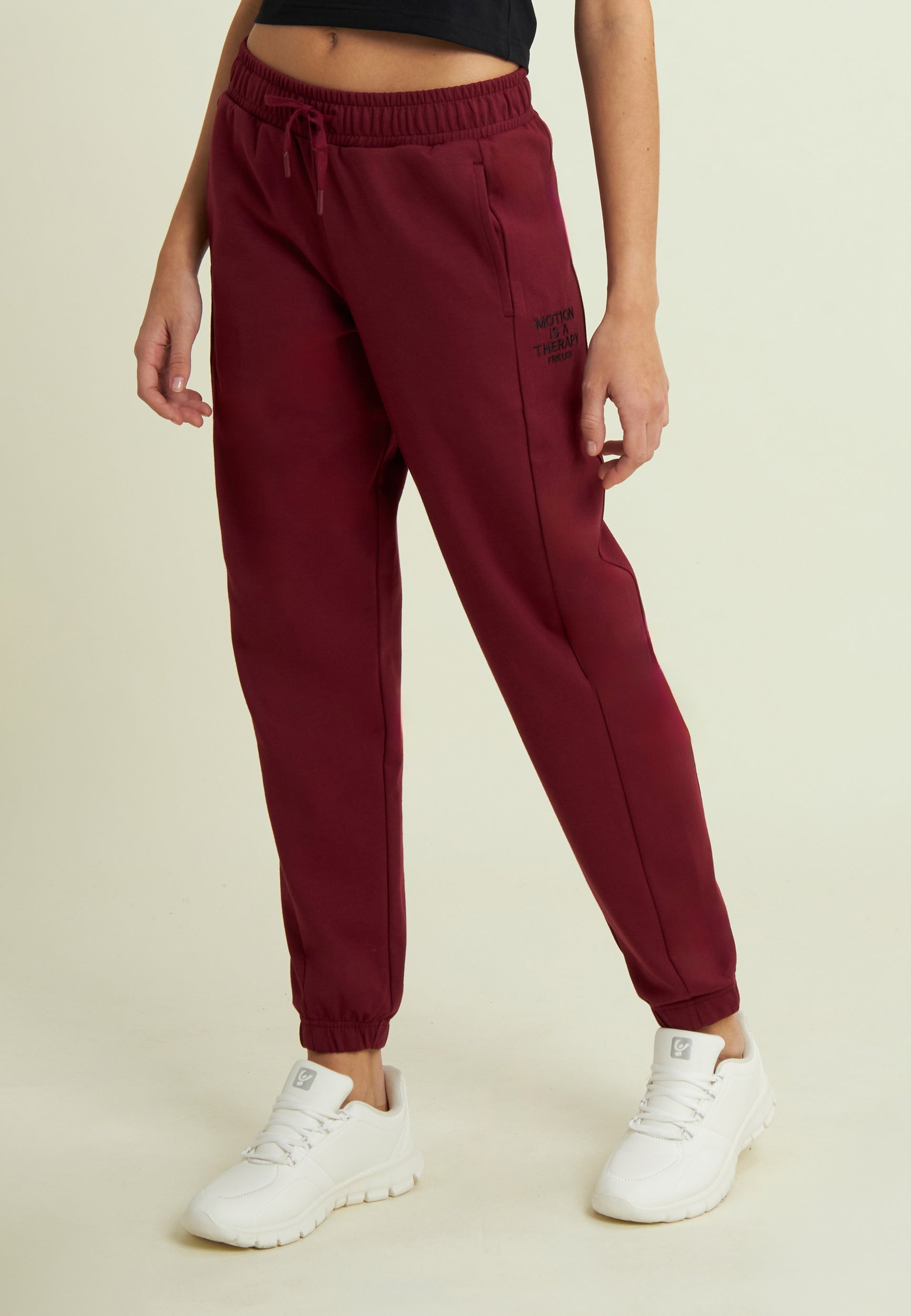 freddy-pantalon-de-sport-femme-molleton-gratt-avec-cordon image 8