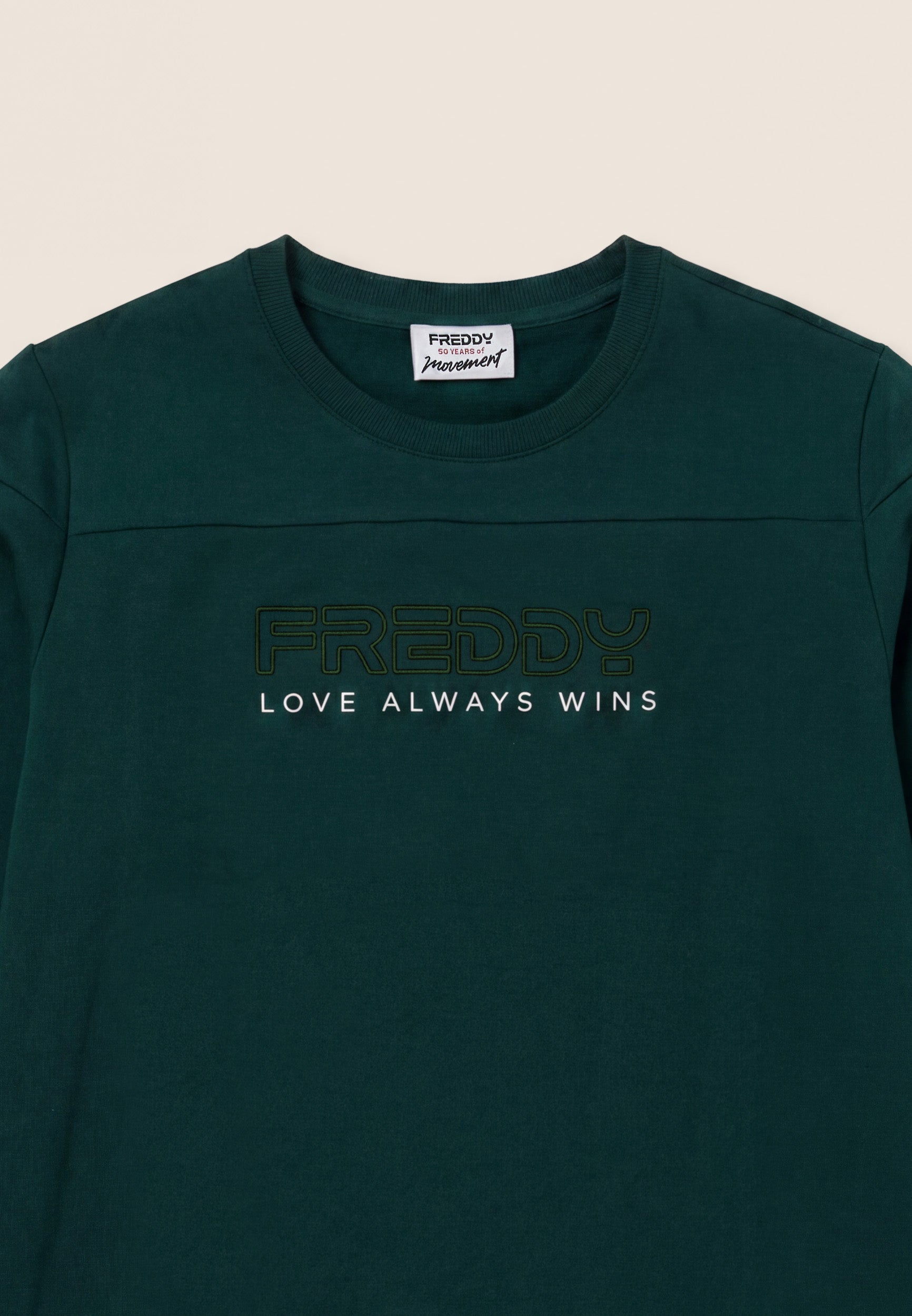 freddy-sweat-col-rond-love-always-win-brod-femme image 3