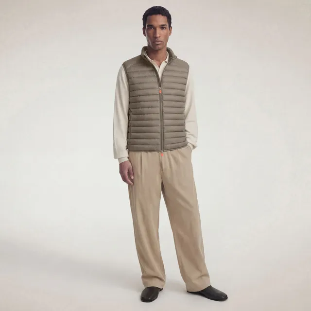 save-the-duck-adam-gilet-homme-gris-l-phant image 1