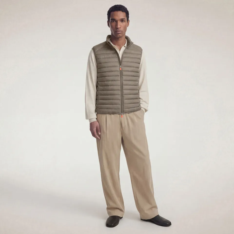 save-the-duck-adam-gilet-homme-gris-l-phant image 1