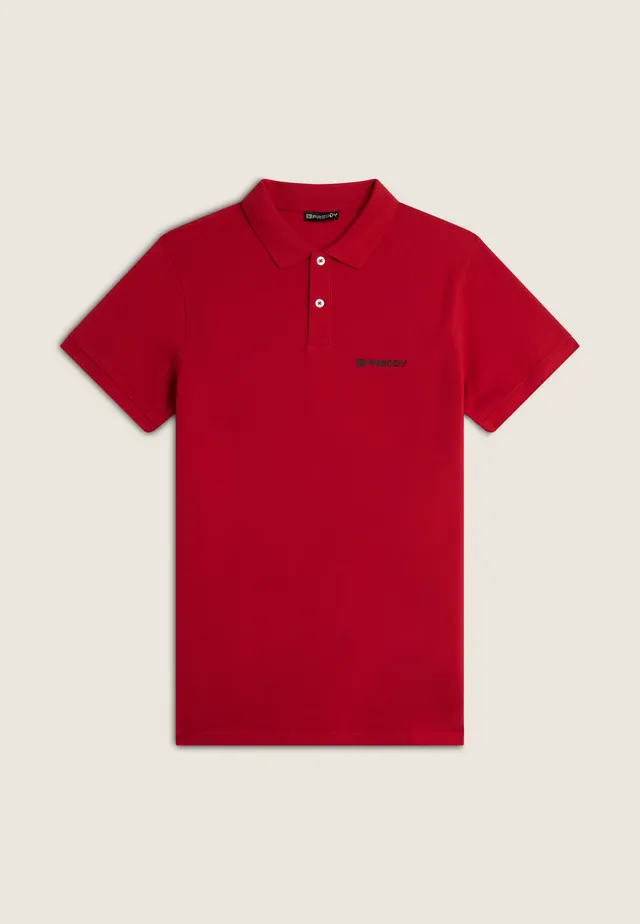 freddy-polo-homme-manches-courtes-coton-100-essentiel image 1