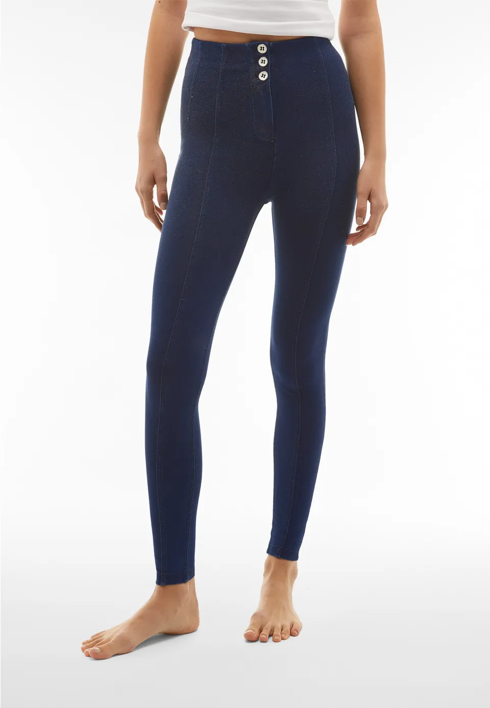 jeggings-freddy-wr-up-taille-super-haute-glitter image 1