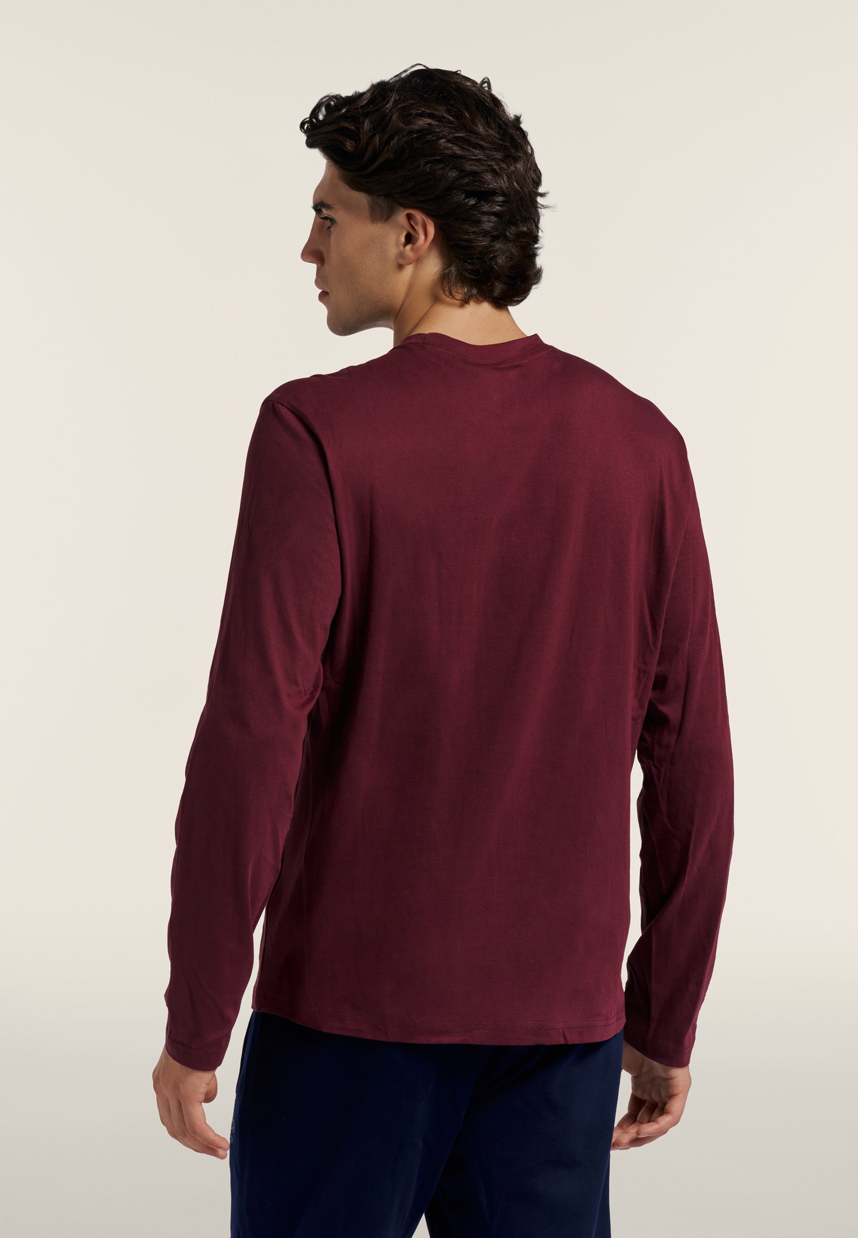 freddy-t-shirt-manches-longues-homme-regular-coton-sport-club image 3