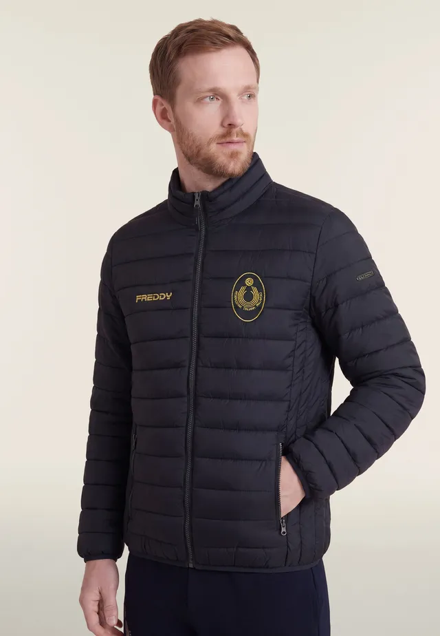 freddy-piumino-uomo-fipav-doudoune-homme-trapunt-e-col-haut-full-zip image 1