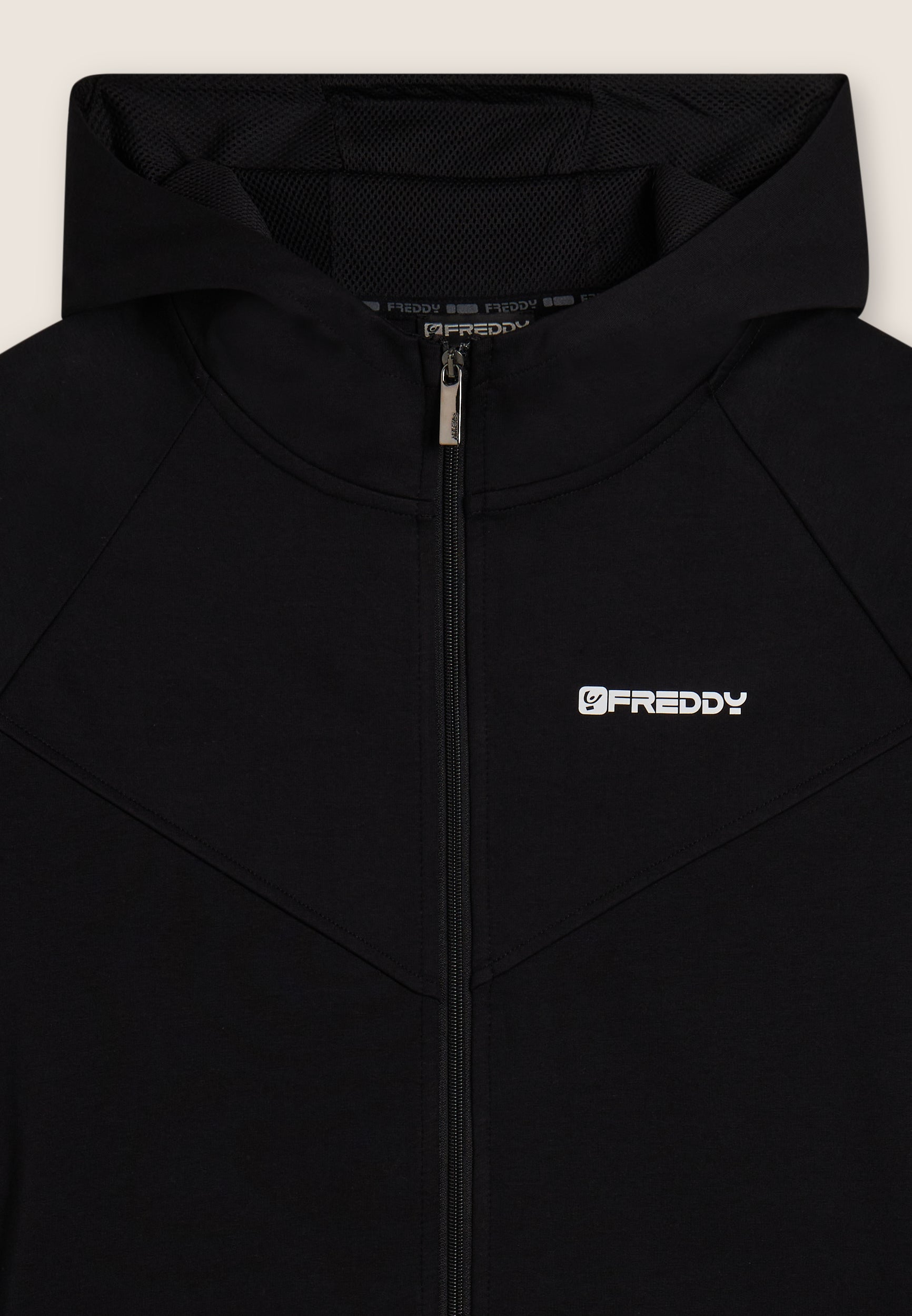 freddy-sweat-homme-full-zip-capuche-mesh-interlock image 7
