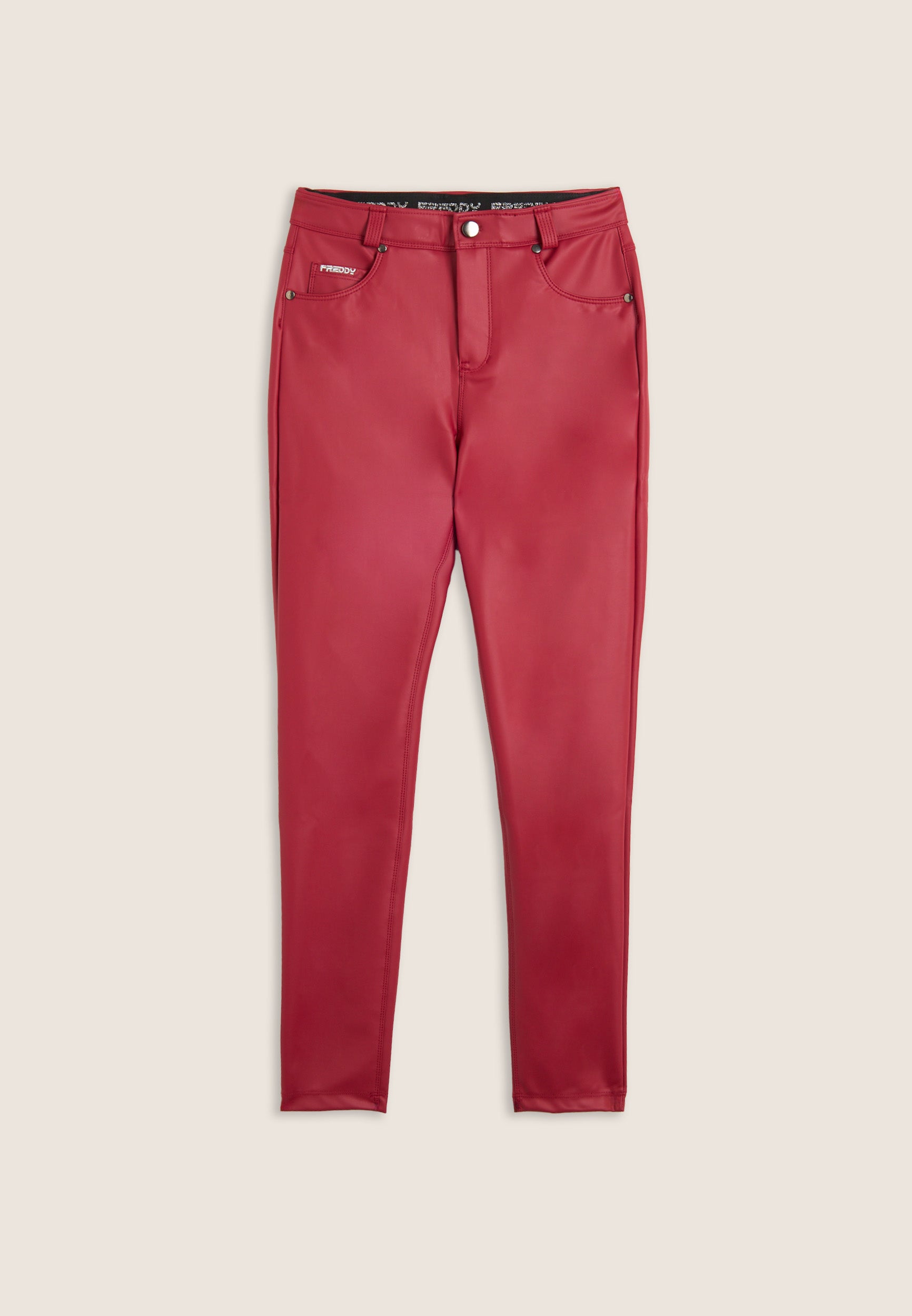 freddy-pantalon-femme-skinny-similicuir-logo-brod image 4