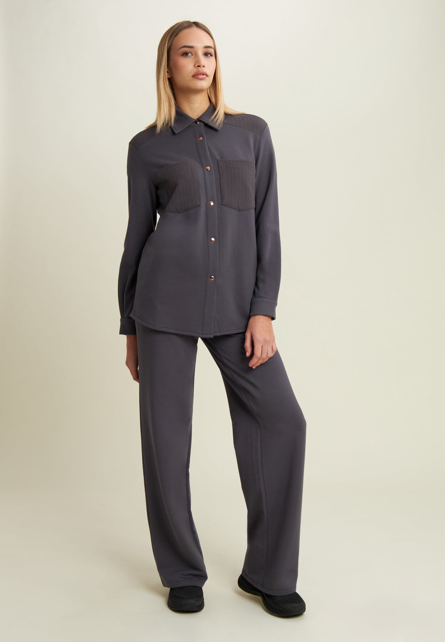 freddy-chemise-femme-sweat-modal-boutons-dor-s image 2