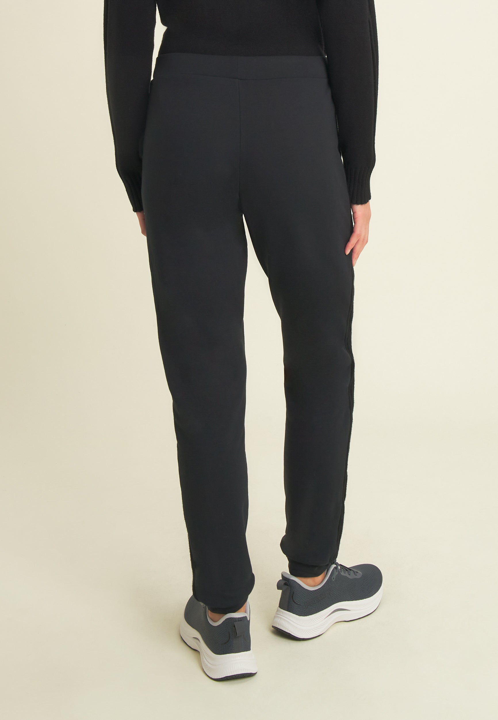 freddy-pantalon-jogging-femme-modal-polaire-bande-tress-e image 3