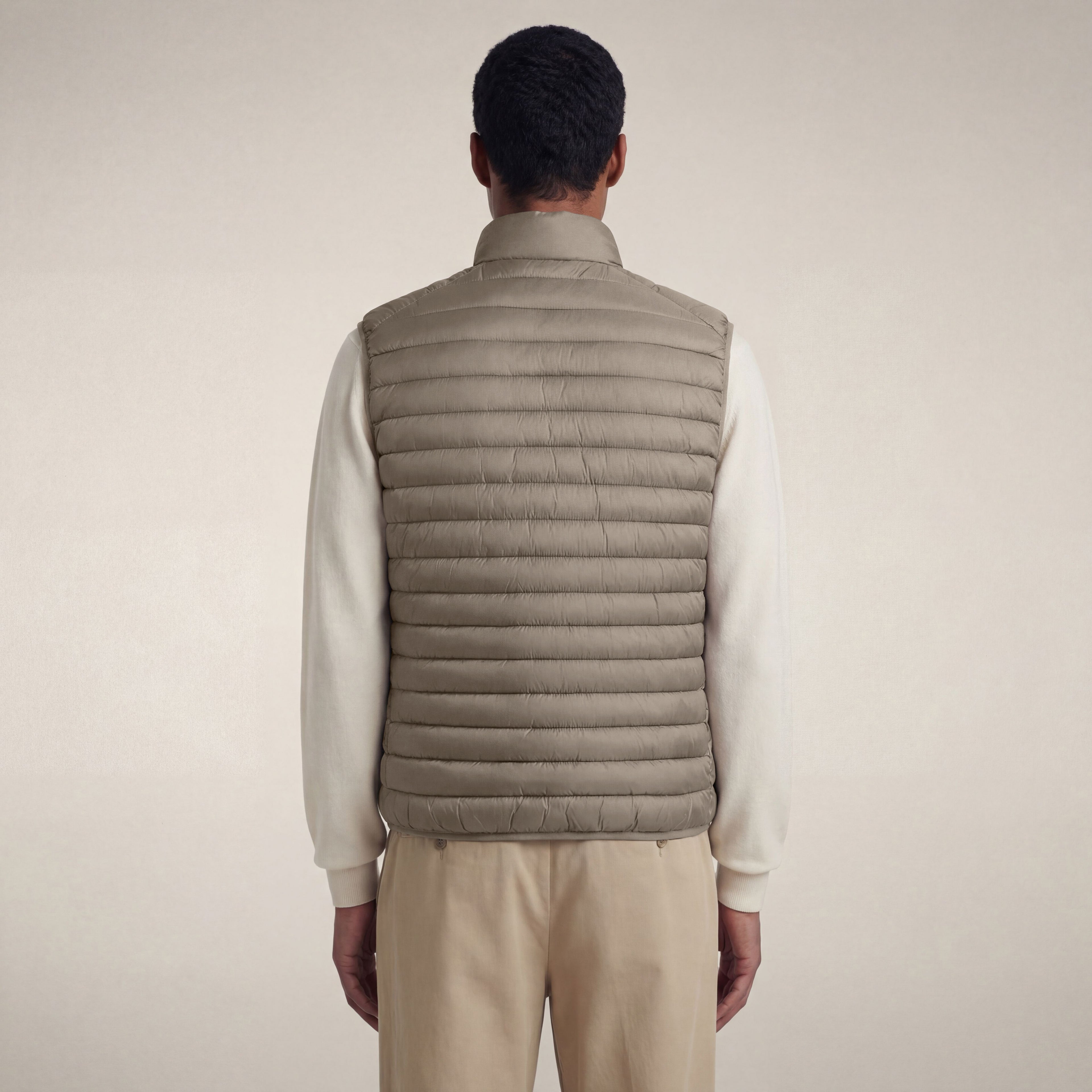 save-the-duck-adam-gilet-homme-gris-l-phant image 2