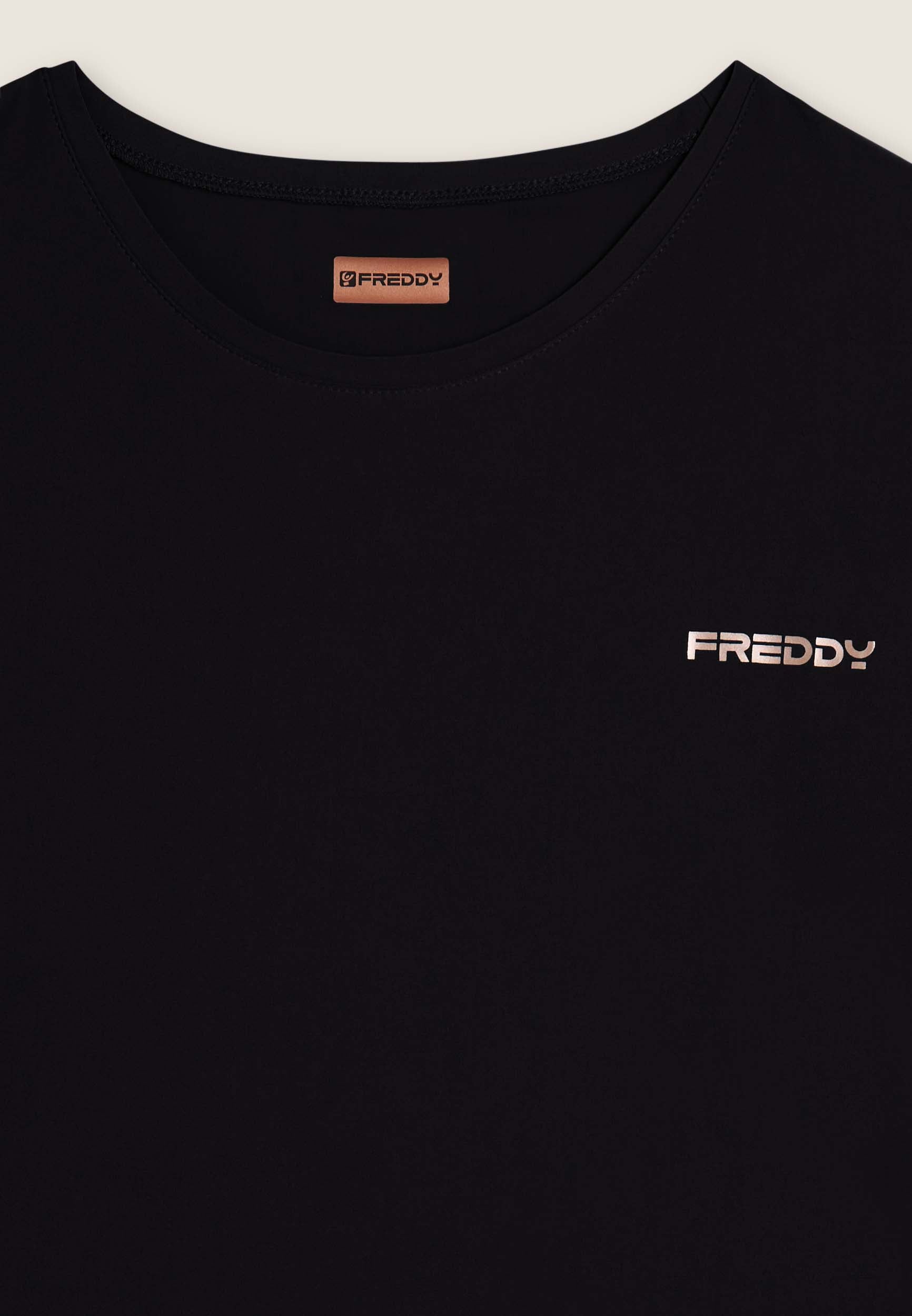 freddy-t-shirt-technique-femme-manches-ailettes-jersey-nylon image 7