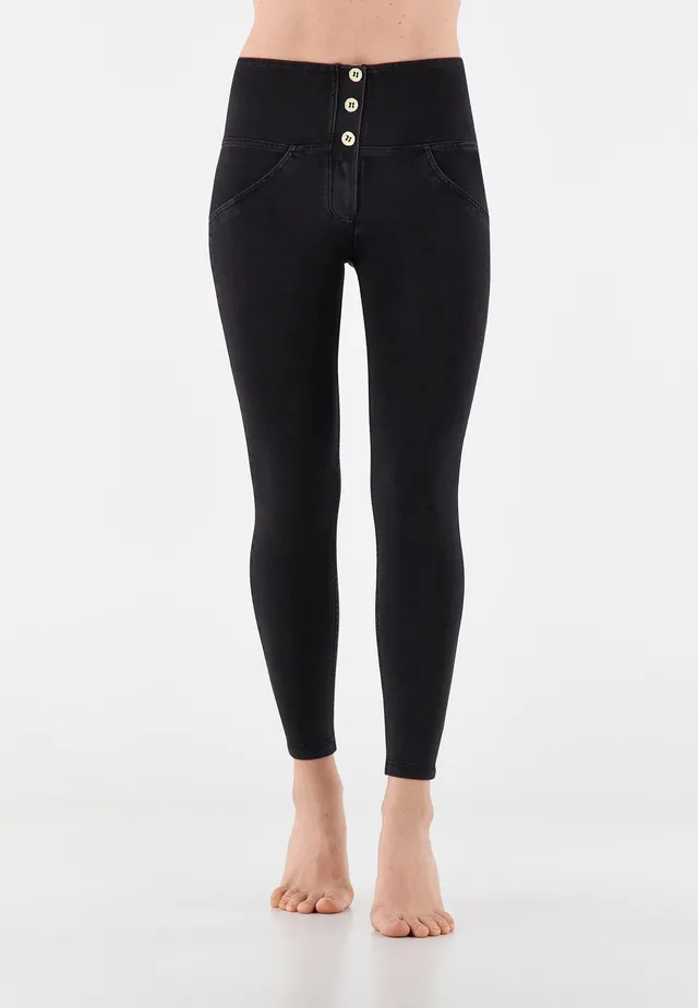 jeggings-freddy-wr-up-7-8-superskinny-taille-haute-3-boutons image 1