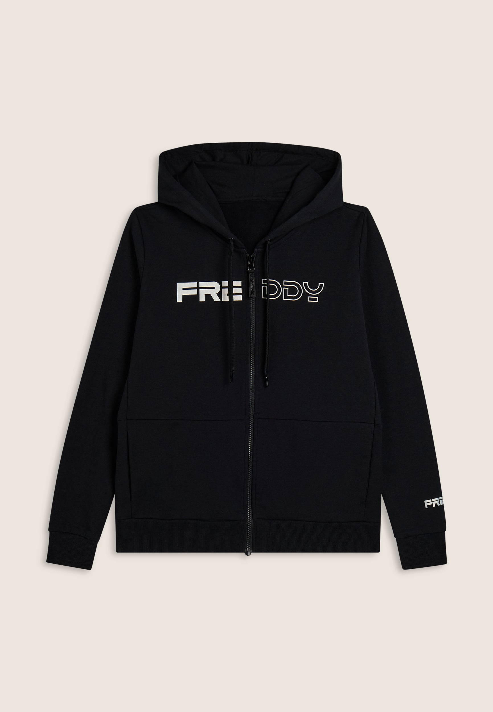freddy-sweat-full-zip-capuche-logo-perl-comfort image 5