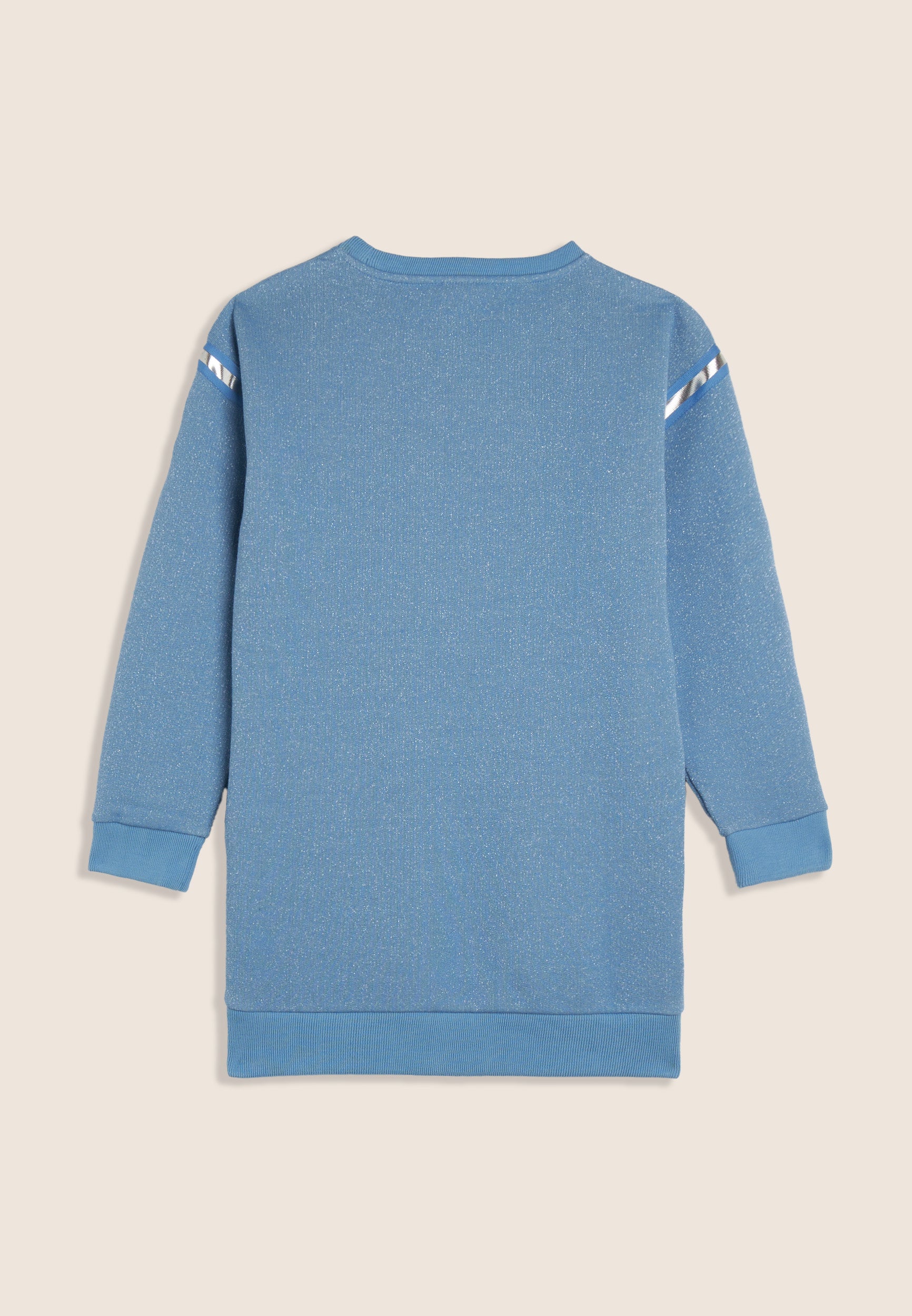 freddy-sweat-maxi-fille-coton-effet-lurex-argent image 5