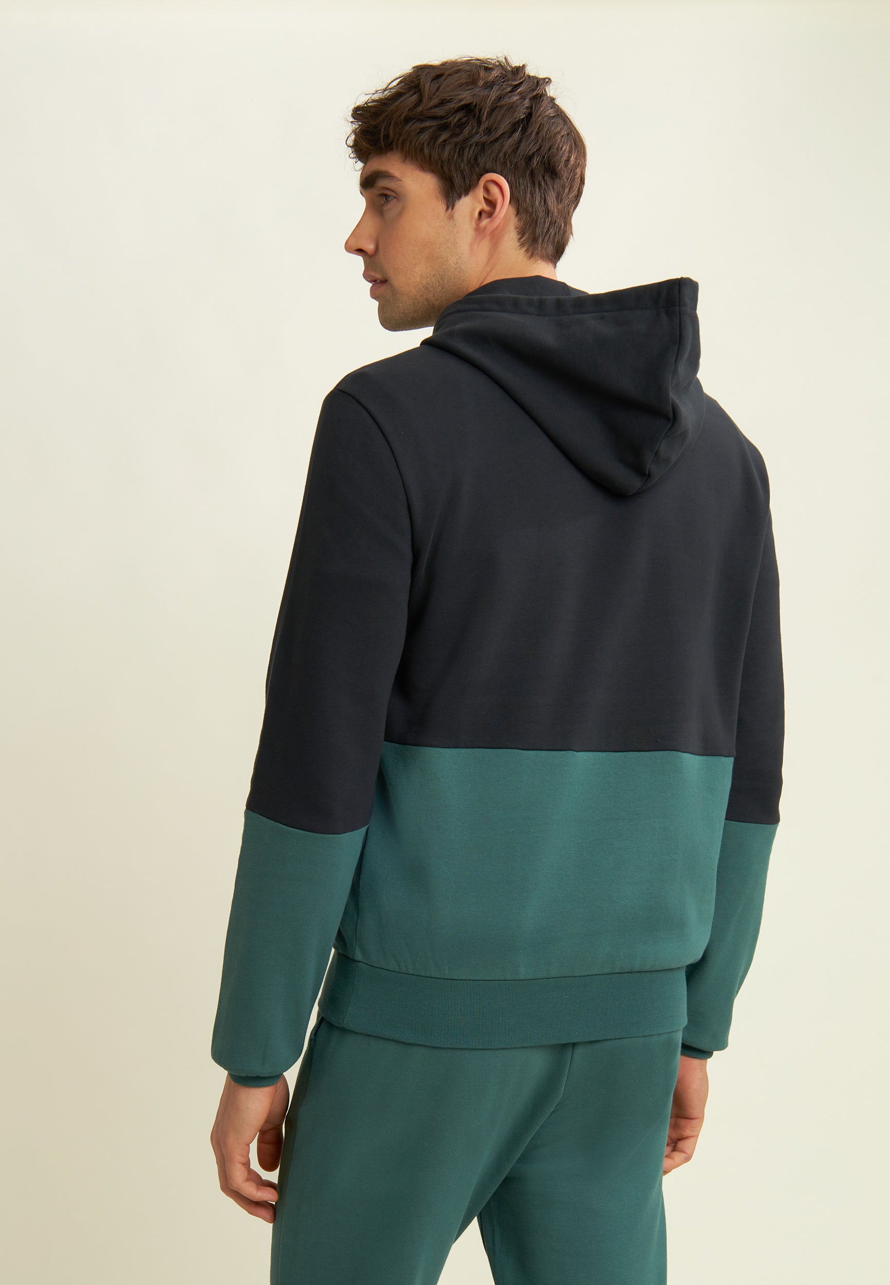 freddy-felpa-colour-block-capuche-jersey-coton-homme image 3