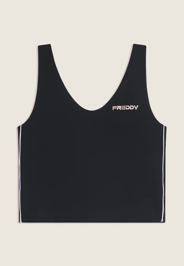 freddy-d-bardeur-cropped-slim-fit-col-v-jersey-quick-dry image 1