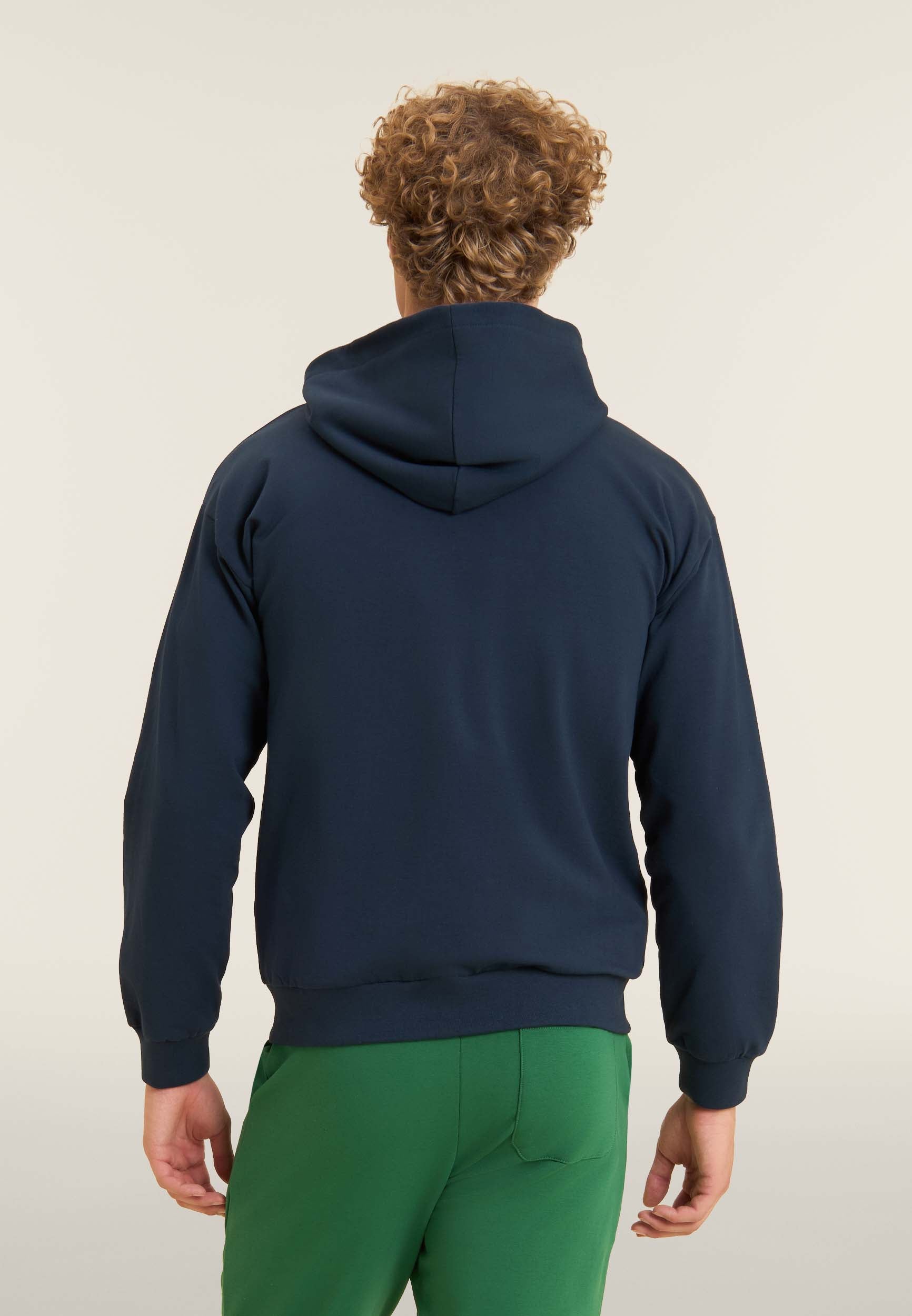 freddy-sweat-homme-full-zip-capuche-jersey-poches-kangourou image 3