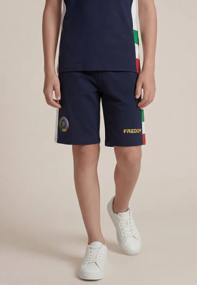 freddy-short-enfant-italia-fgi-french-terry-bicolore image 1