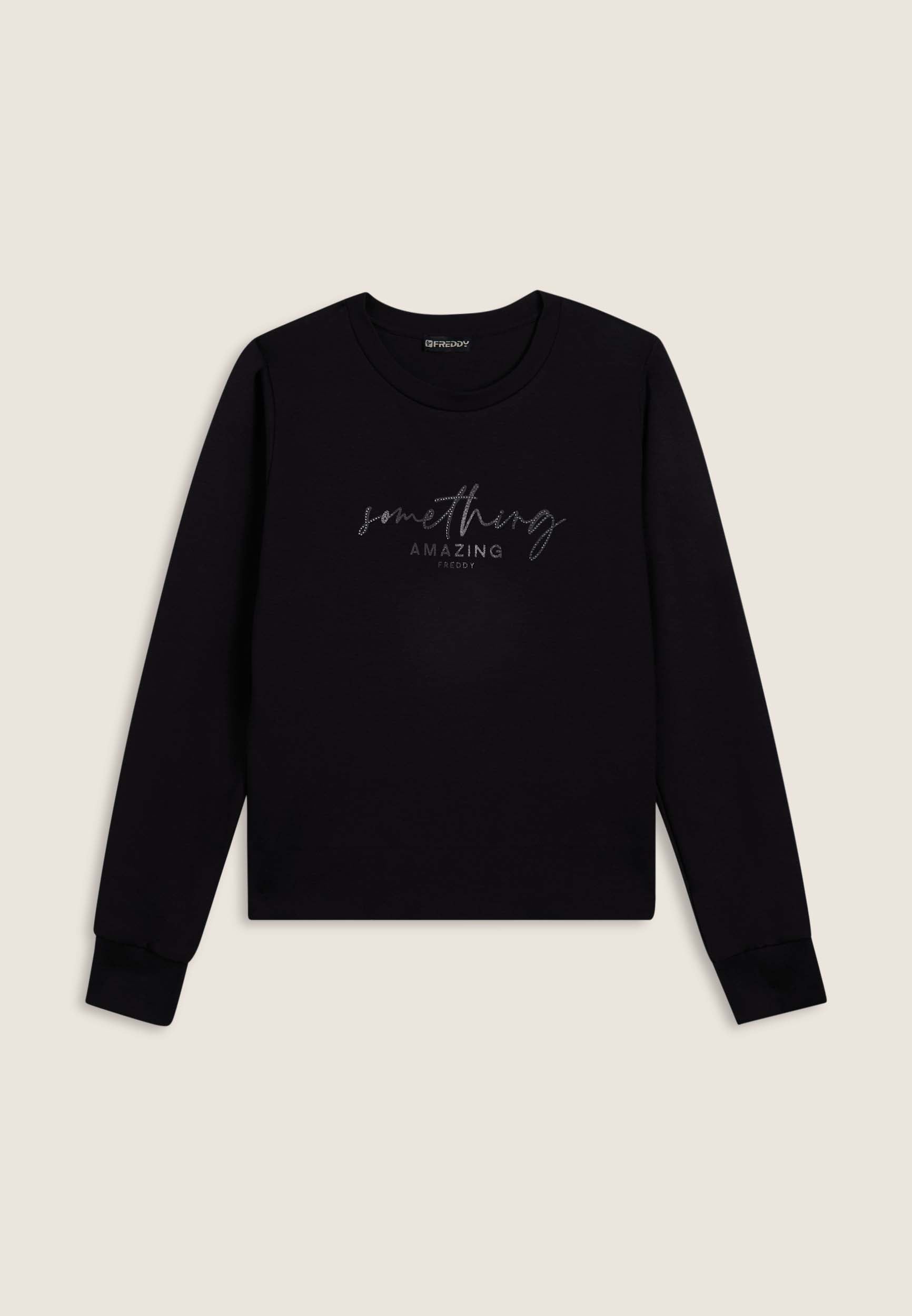 freddy-sweat-col-rond-viscose-strass-something-amazing image 7