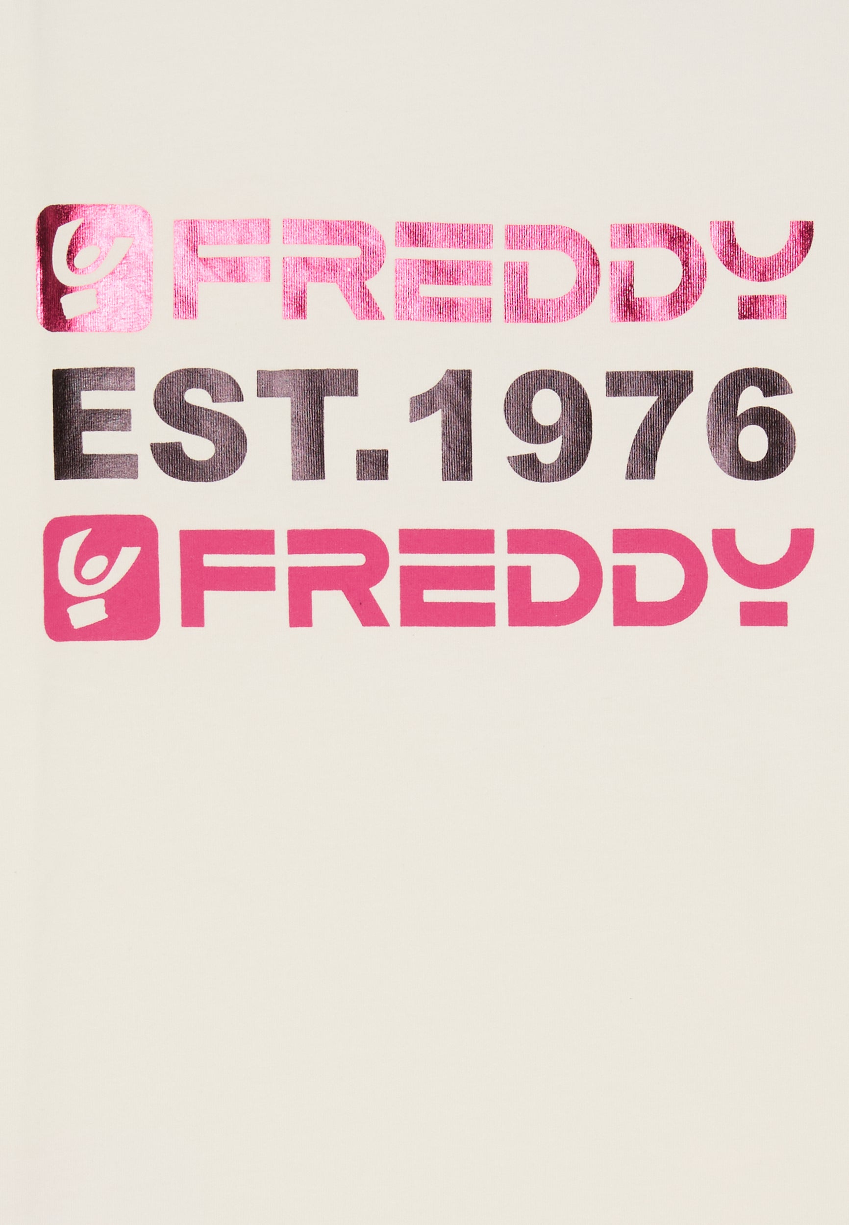 freddy-regular-fit-est-1976-t-shirt-fille-maxi-stampa image 6