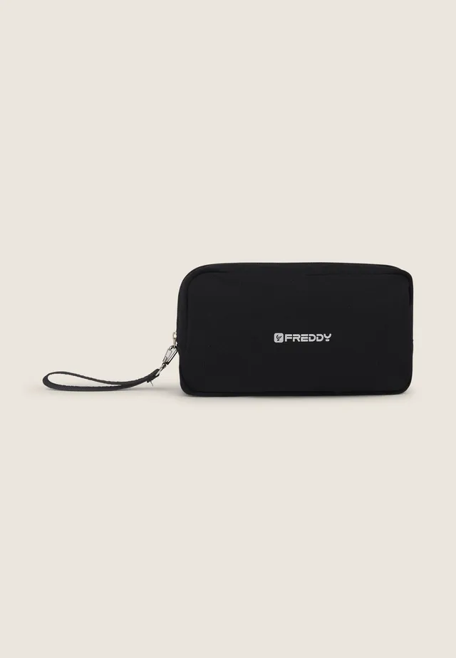 freddy-trousse-canvas-monocolore-25-x-8-x-14-cm-avec-zip image 1
