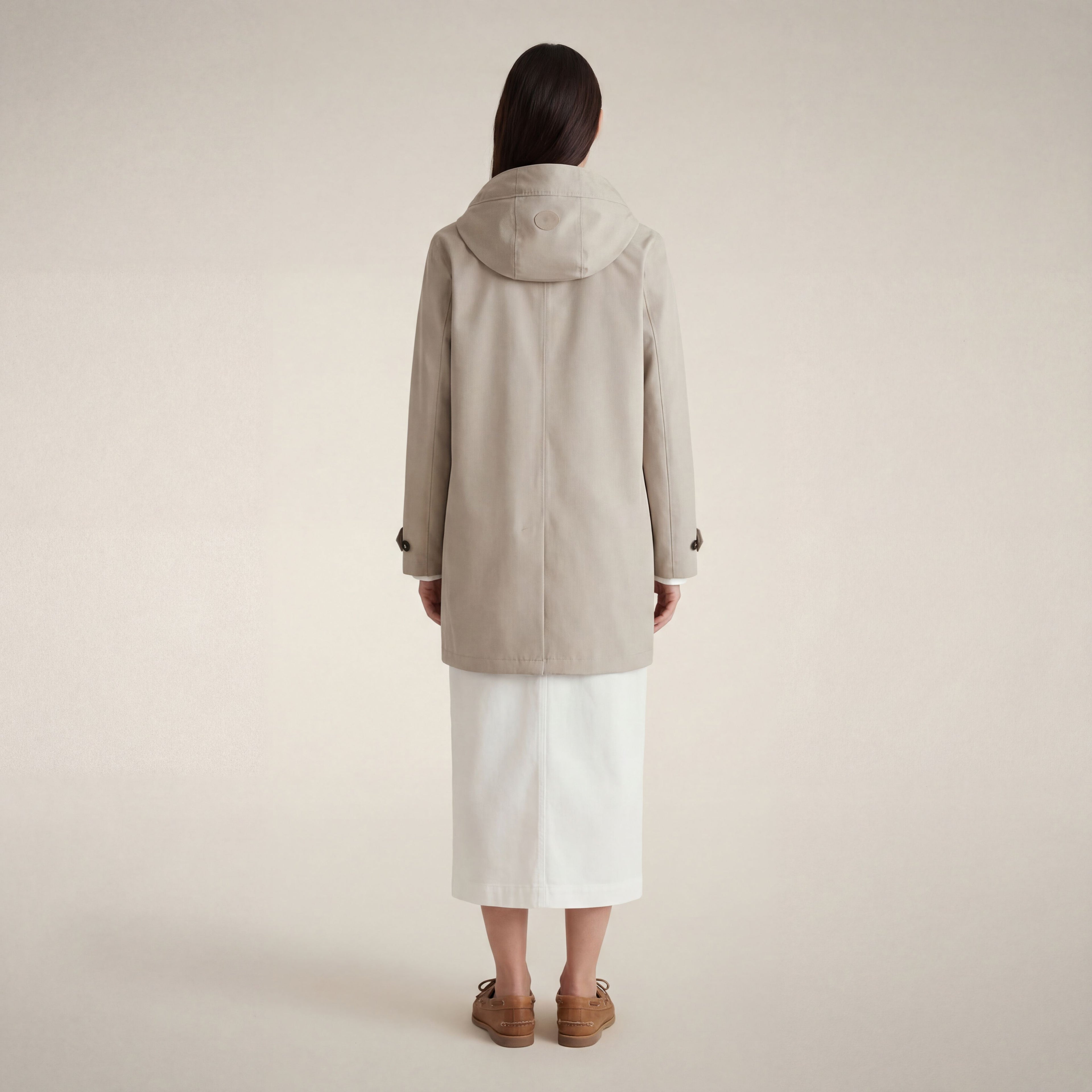 save-the-duck-april-imperm-able-femme-beige-clair image 2