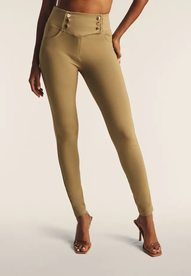 freddy-wr-up-pantalon-superskinny-taille-haute-jersey-boutons-dor-s image 1