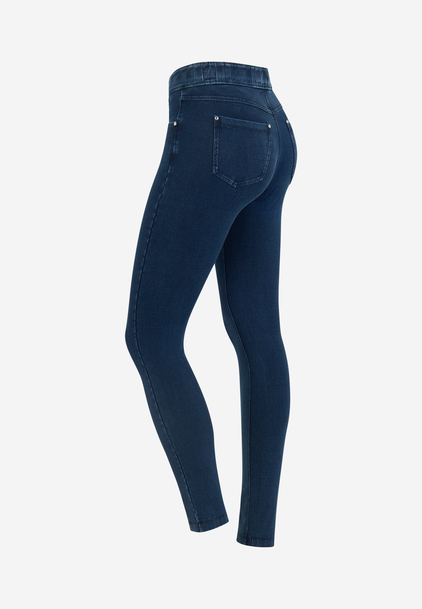 freddy-n-o-w-pants-jeggings-skinny-taille-moyenne-jersey-denim image 2