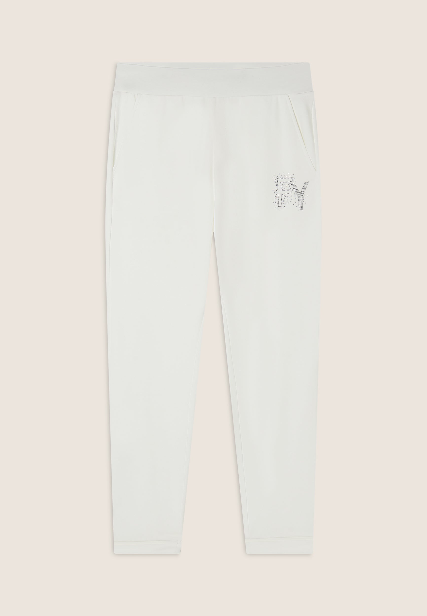freddy-pantalon-7-8-avec-revers-et-strass-en-french-terry-modal image 5