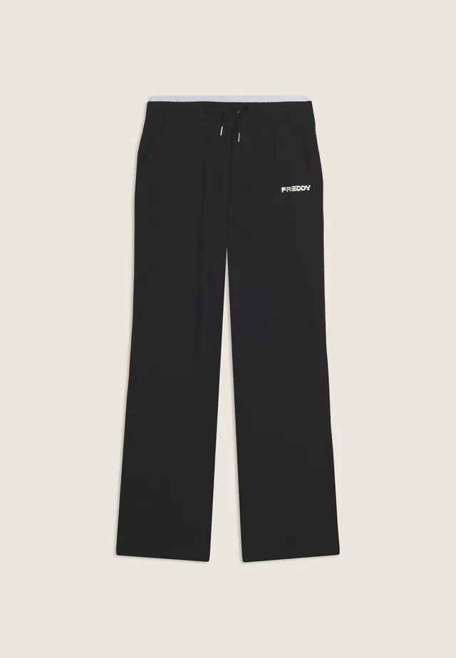 freddy-pantalon-sport-taille-haute-patte-l-g-re-coton image 1