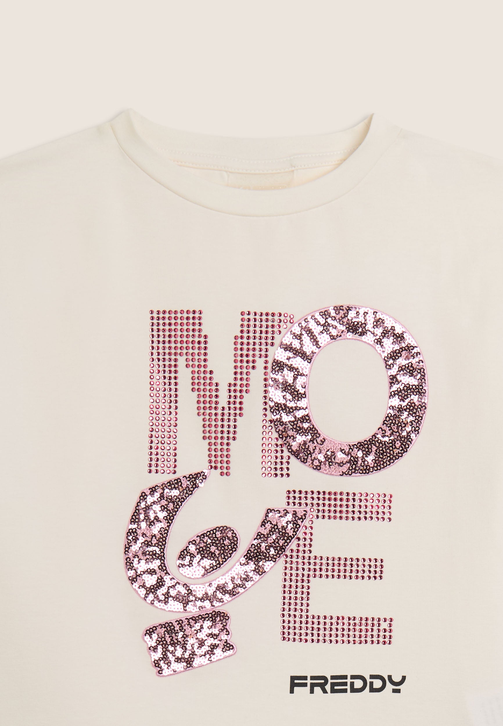 t-shirt-junior-freddy-cropped-move-strass-paillettes image 6