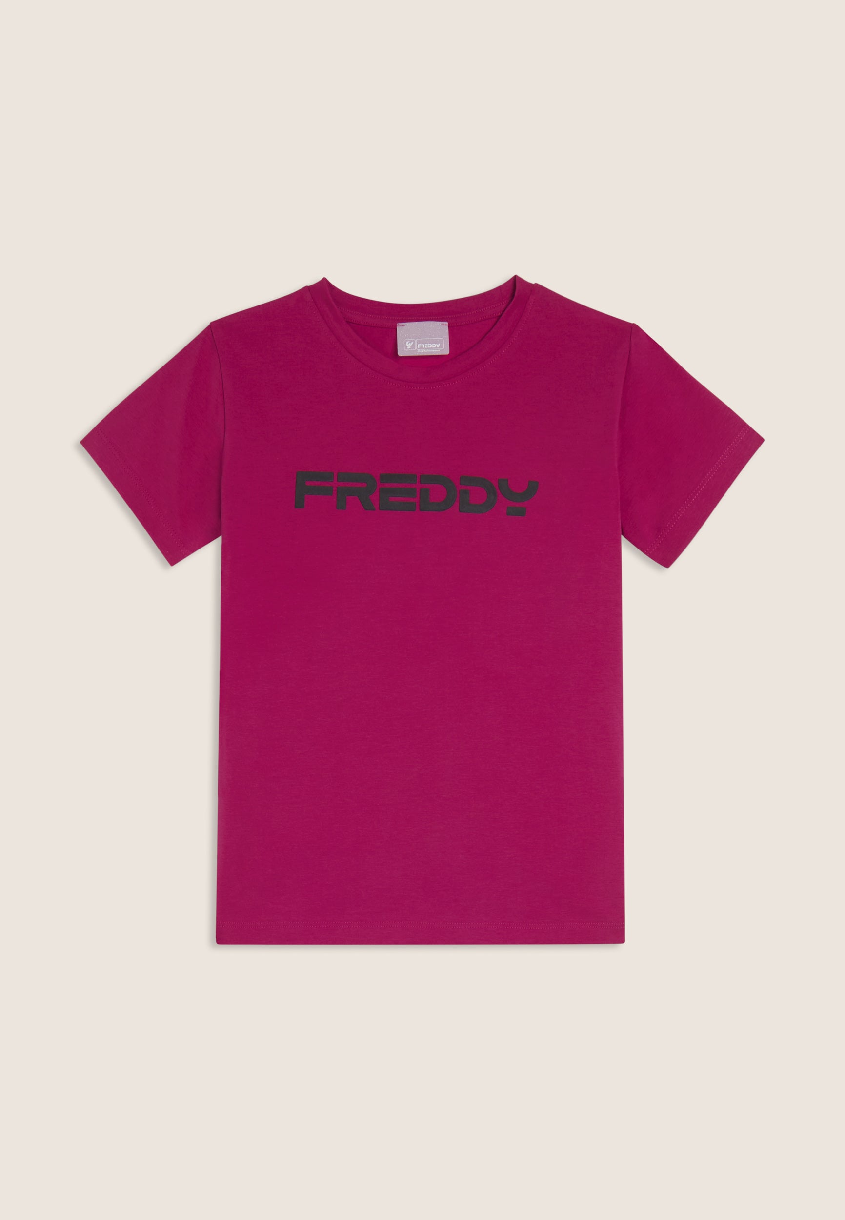 freddy-t-shirt-regular-jersey-logo-contraste-fille image 7