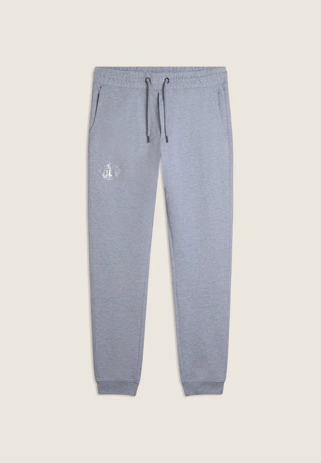 freddy-pantalon-sport-homme-coton-logo-vis-argent image 1