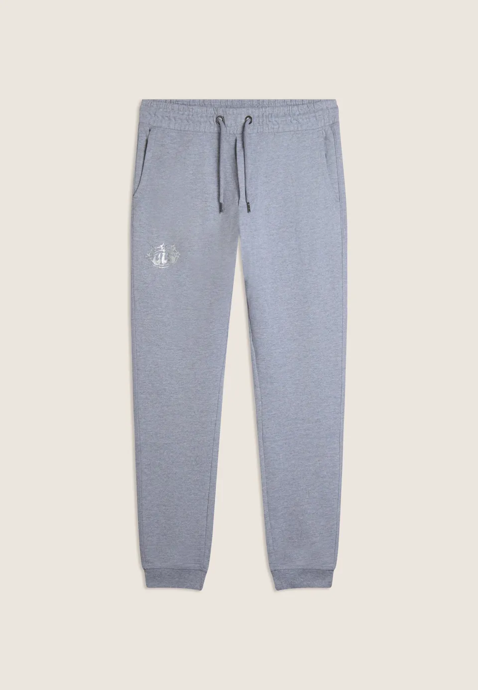 freddy-pantalon-sport-homme-coton-logo-vis-argent image 1