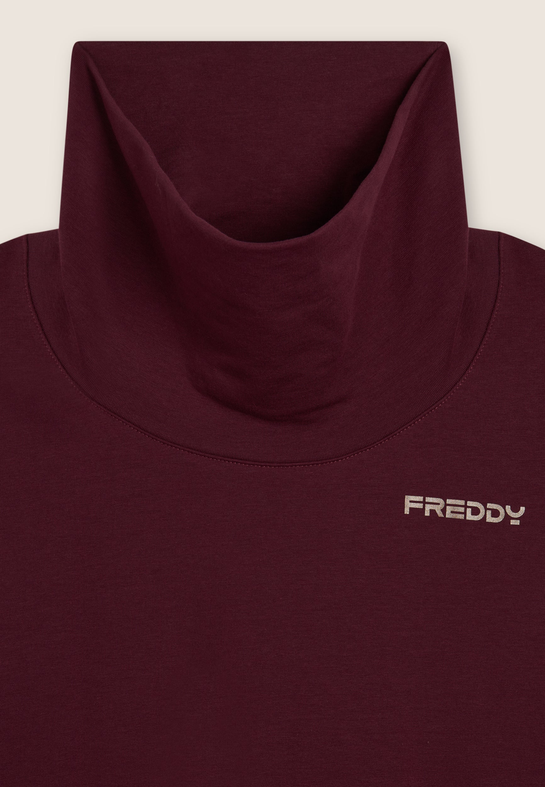 freddy-sweat-femme-graphique-coutures-obliques-col-haut image 6