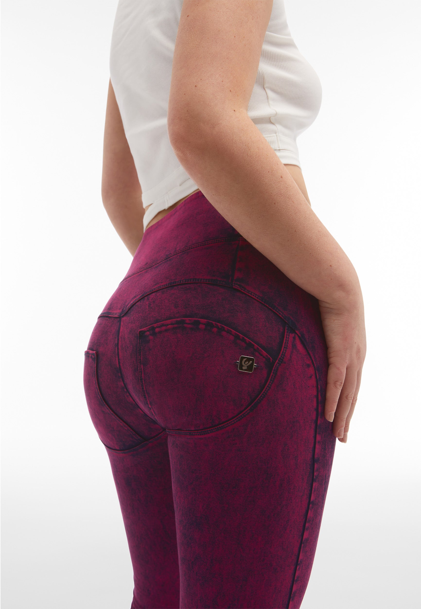 freddy-wr-up-jeggings-push-up-taille-haute-effet-marble image 5