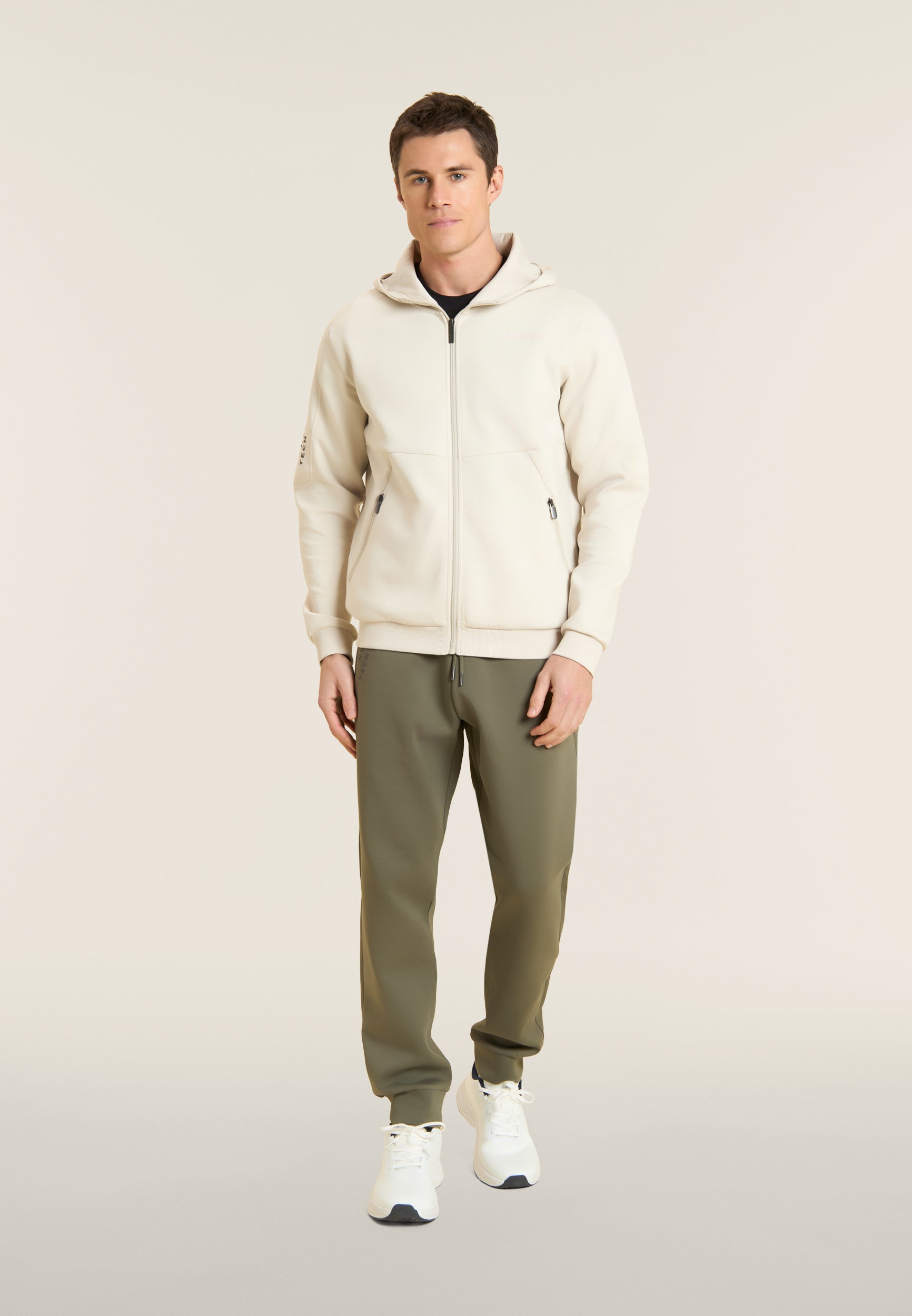freddy-sweat-homme-interlock-capuche-full-zip image 2