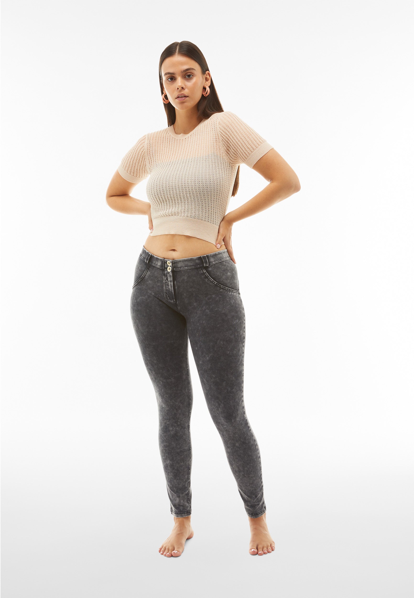 freddy-pantalon-wr-up-skinny-co-effet-bleached image 2