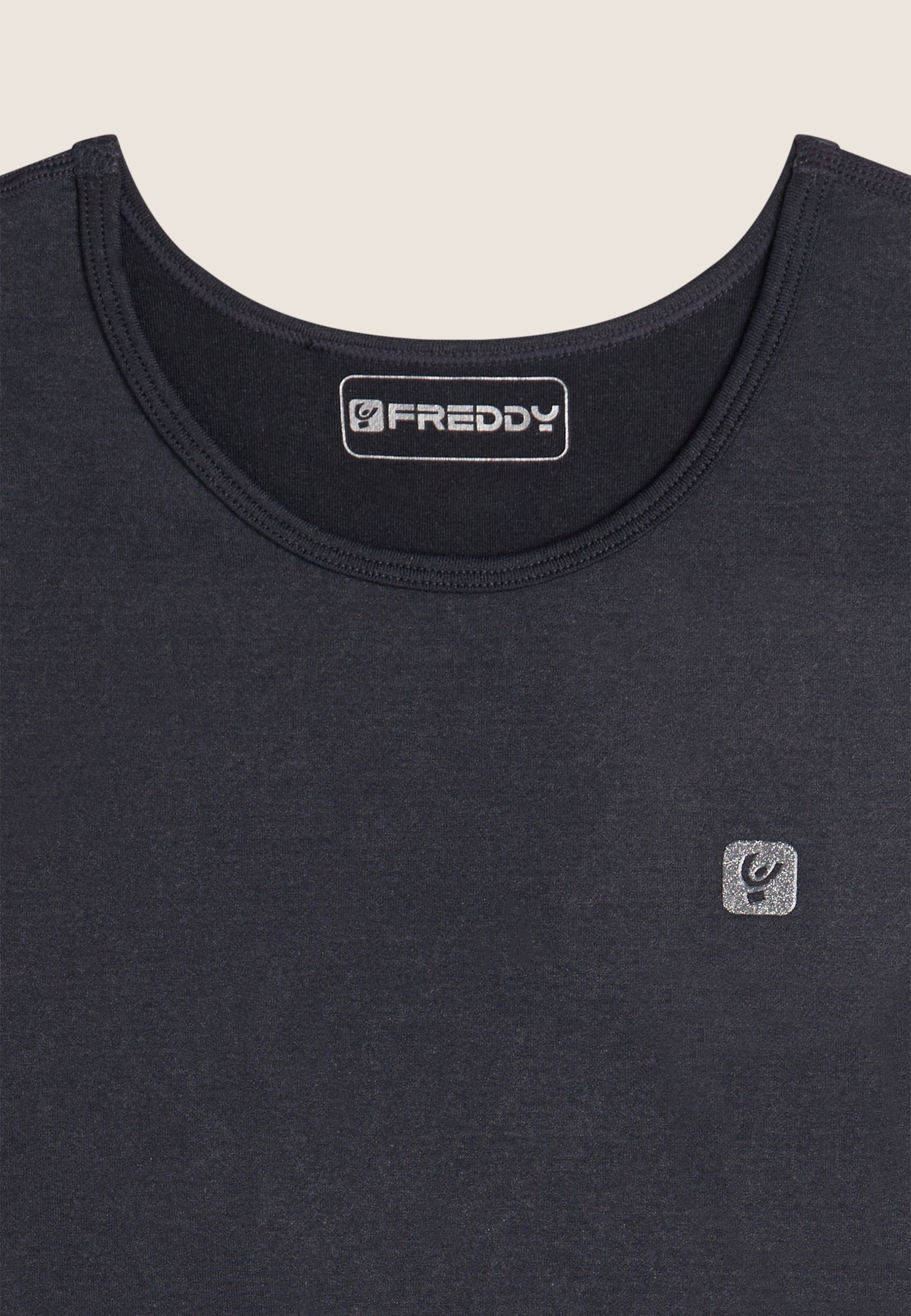 freddy-top-court-seamless-ice-wash-sans-manches-col-rond image 7