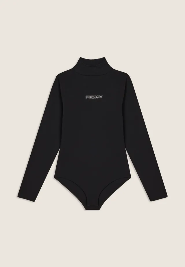 freddy-junior-body-lupetto-manches-longues-logo-strass image 1