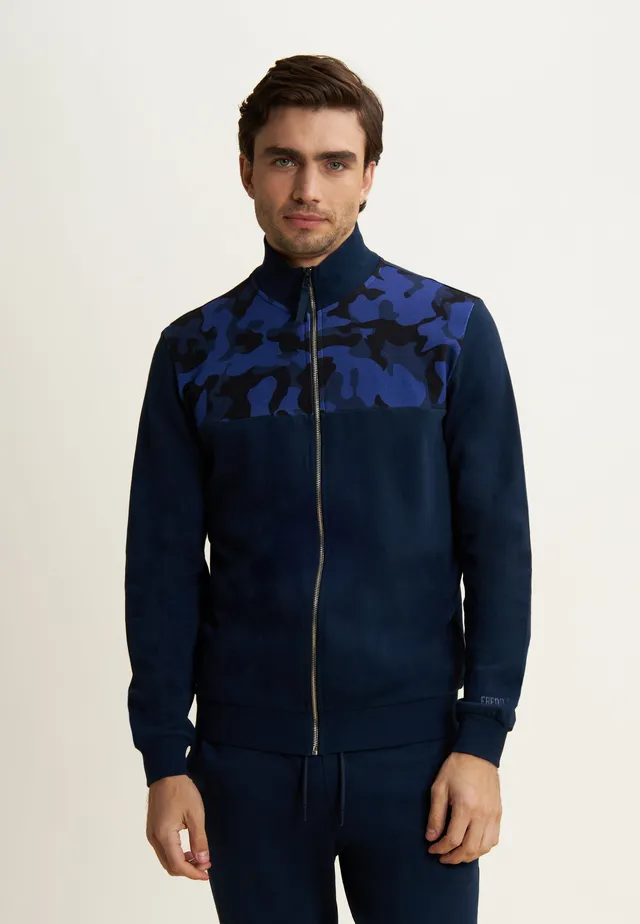 freddy-sweat-col-montant-zipp-camouflage image 1