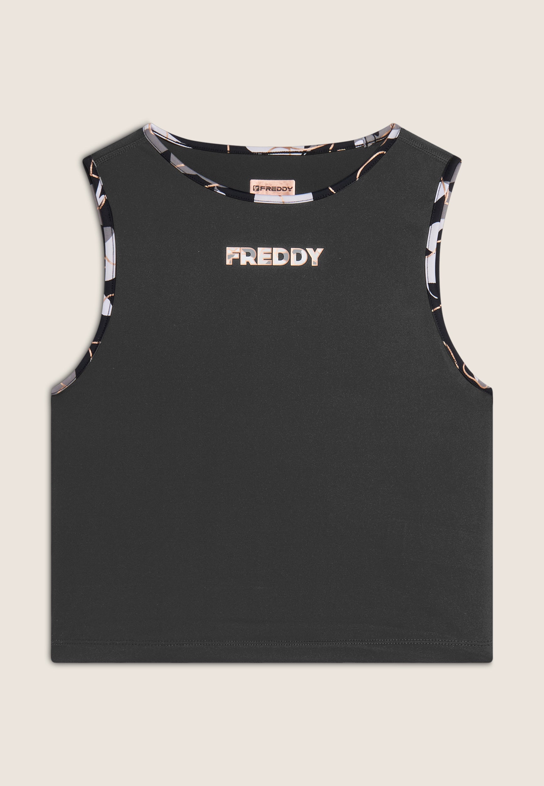 top-sport-freddy-cropped-d-i-w-o-recycl-logo-bronze image 8