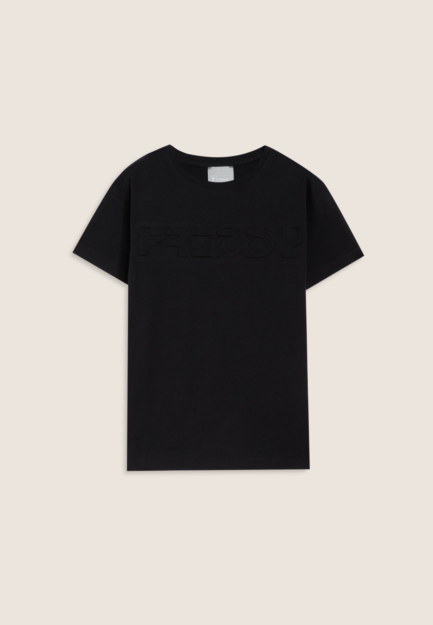 freddy-t-shirt-manches-courtes-maxi-logo-t-shirt-coton-stretch-comfort image 1