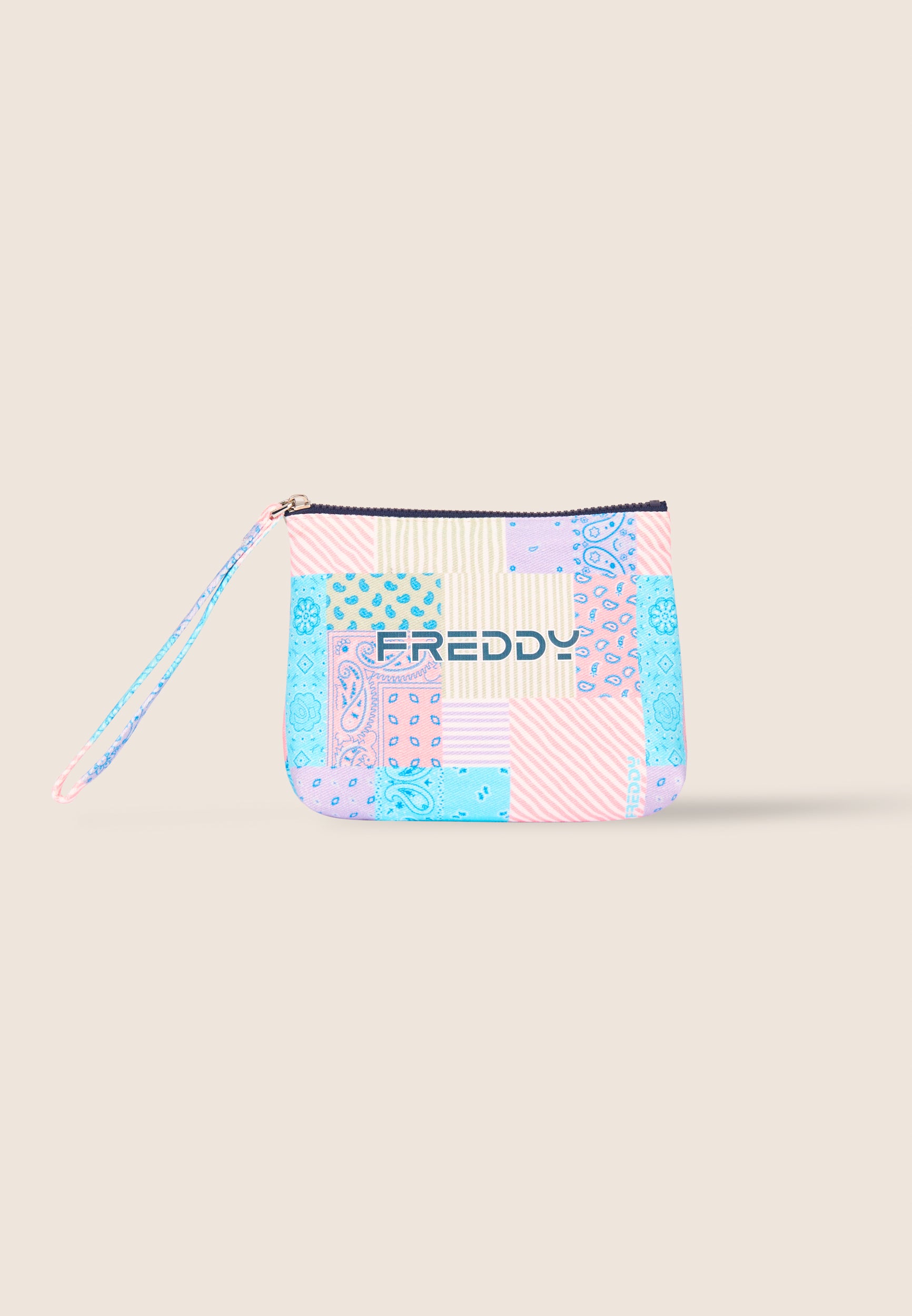 freddy-bustina-canvas-fantasia-pochette-fille-zipp-e-poignet image 1