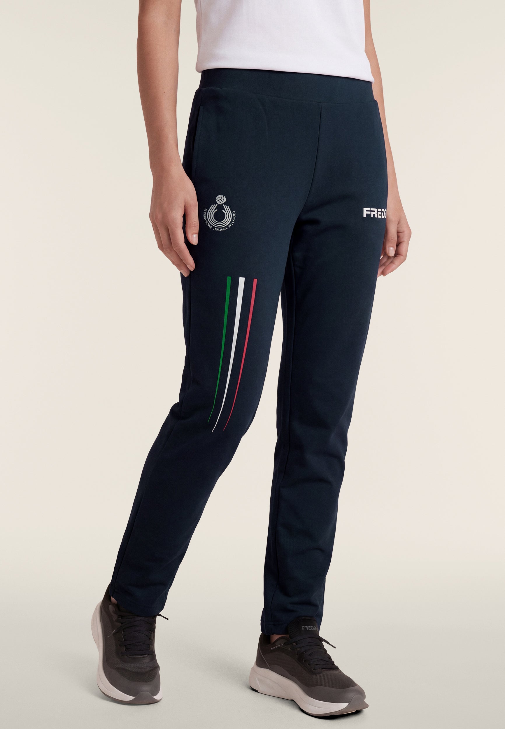 freddy-pantalon-femme-fipav-regular-fit-molleton-stretch image 1