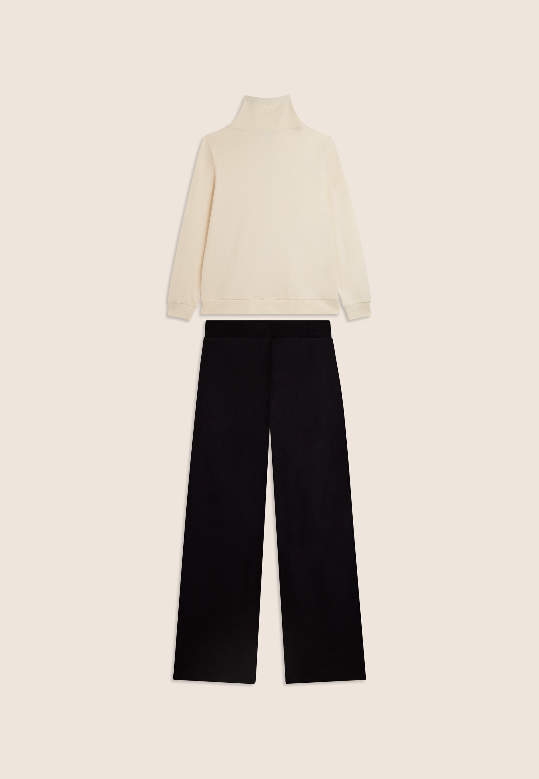 freddy-tuta-surv-tement-femme-zip-col-haut-pantalon-wide-leg-coton image 7