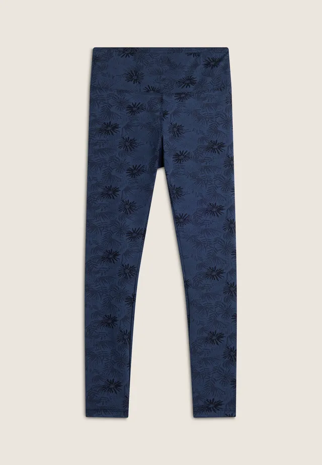 freddy-legging-sportif-7-8-taille-haute-tissu-floral image 1